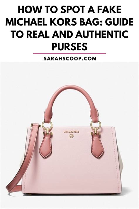 how to know if michael kors bag is real|authenticate michael kors bag.